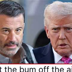 Donald Trump Calls Jimmy Kimmel a Talentless Bum, Wants Him Fired
