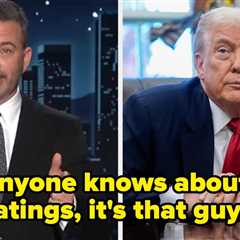 Jimmy Kimmel Had A Brutal Comeback For Donald Trump's Latest Call For Him To Be Fired
