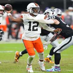 The explicit message Shedeur Sanders had for Maxx Crosby after QB’s win in first Browns start