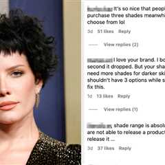 Halsey’s Makeup Line Is Being Criticized After Fans Noticed That Barely A Handful Of The 30+ New..
