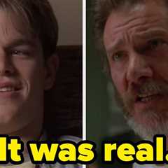 19 Fascinating Times That Actors' Real Emotions Jumped Out In Movies And Made The Final Cut