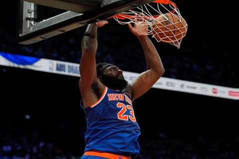 Mitchell Robinson offers no explanation to Knicks’ load management plan: ‘Ain’t telling you nothing’