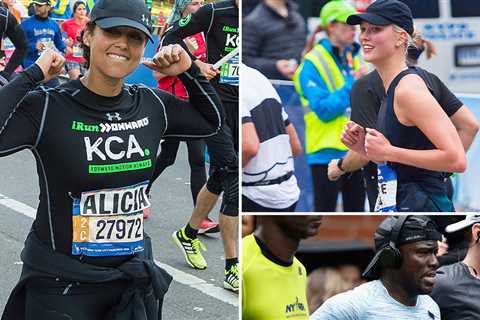 Celebs Taking On The New York City Marathon