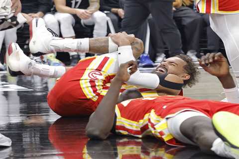 Trae Young suffers MCL sprain in early Hawks injury crusher