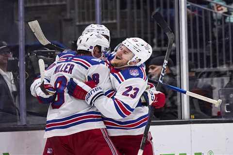 Rangers nip Kraken thanks to Will Cuylle’s overtime goal to cap off successful road trip