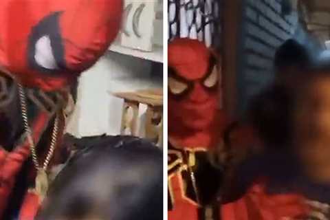 Spider-Man Cop Takes Down Alleged Drug Dealers During Halloween Bust