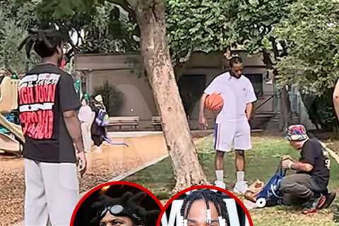 Denzel Curry & Armani White Regulate Man Threatening to Kill Kids at Park