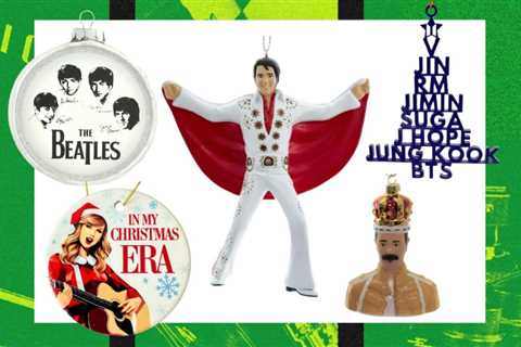 8 Musician-Themed Christmas Ornaments to Add to Your Tree This Holiday Season