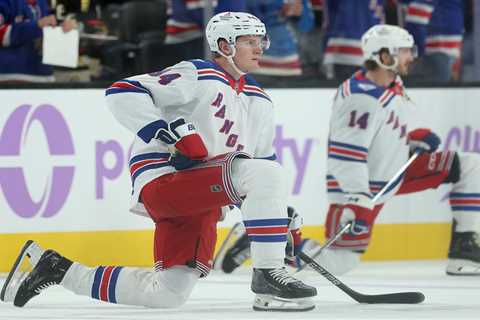 Rangers’ Adam Edstrom benched for what he calls ‘up and down’ play