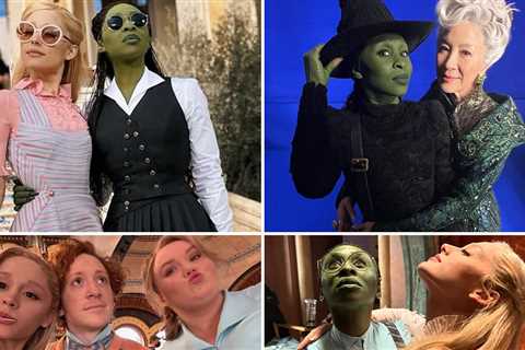 Defy Gravity With These 'Wicked' Behind the Scenes Photos