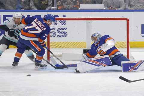Islanders scratching out shootout win over Kraken only softens blow of injury news