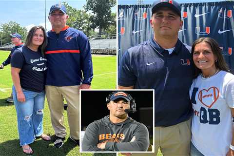 Wife of Virginia football coach Travis Turner denies accusations her missing husband is involved..