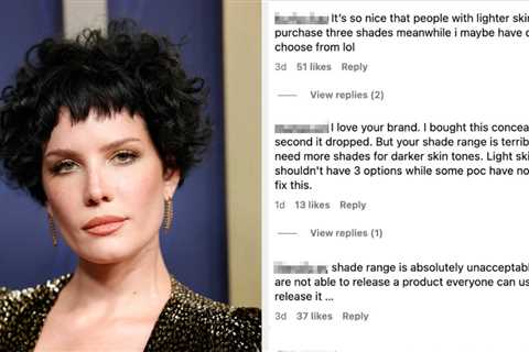 Halsey’s Makeup Line Is Being Criticized After Fans Noticed That Barely A Handful Of The 30+ New..
