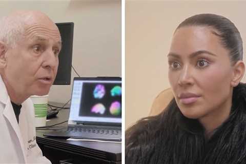 Kim Kardashian's New Scan Shows Low Brain Activity, Studying Stress To Blame