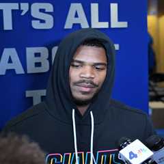 Giants and Abdul Carter know they have to fix rookie’s mounting mess