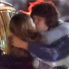 Miley Cyrus Packs on PDA With Fiancé Maxx Morando, Flashes Engagement Ring