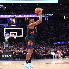 OG Anunoby makes solid return to Knicks lineup in restricted minutes