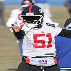 The final weeks of Abdul Carter’s rookie season will be a Giants proving ground