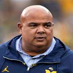 Michigan’s Warde Manuel remains AD — for now — amid Sherrone Moore scandal