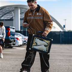 Puka Nacua shows off one-of-a-kind cleat case before Rams game