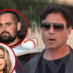 Aaron Phypers Compares Denise Richards to Nick Reiner Outside Court, on Video