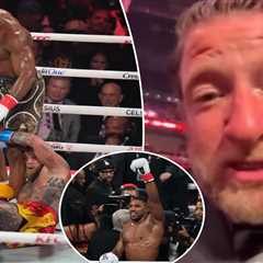 Dave Portnoy defends Jake Paul as scathing reviews for KO loss pour in