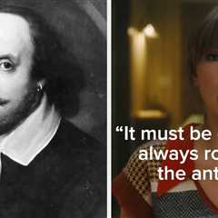 Your Choice Of Taylor Swift Lyrics Will Reveal Your Shakespearean Trope