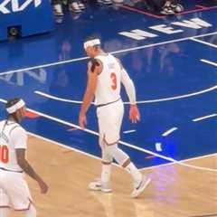 Josh Hart limps off with apparent ankle injury in latest Knicks worry