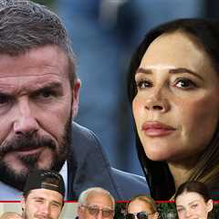 Brooklyn and Nicola Beckham Ditch David and Victoria on Christmas