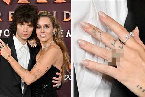 Miley Cyrus Just Got Engaged, And Her Ring Is Super Unique
