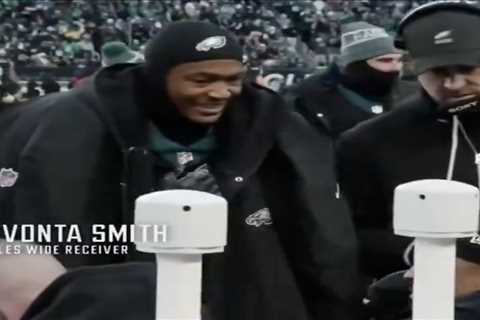 ‘Hard Knocks’ captures what Jalen Hurts said to DeVonta Smith after missed touchdown pass