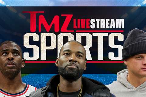 TMZ Sports Streaming Live From Newsroom, Join The Conversation!