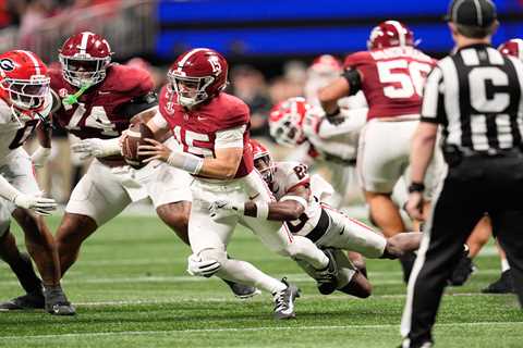 CFP bracket revealed as Alabama controversially gets in over Notre Dame