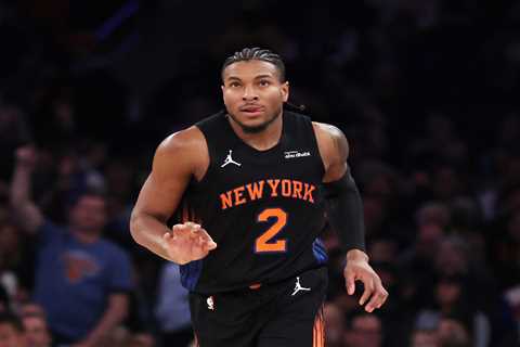 Miles McBride out for Knicks’ key NBA Cup game in rough injury blow