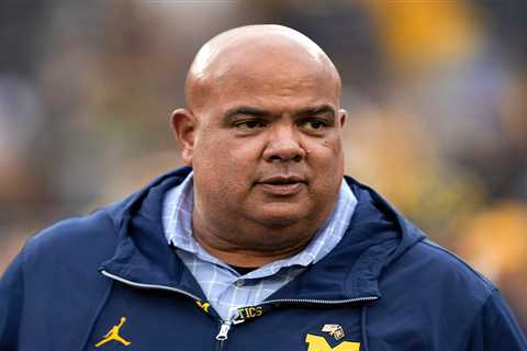 Michigan’s Warde Manuel remains AD — for now — amid Sherrone Moore scandal