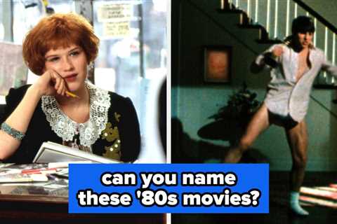 Everyone Over Age 46 Should Score At Least 13/15 On This '80s Movies Single-Frame Quiz