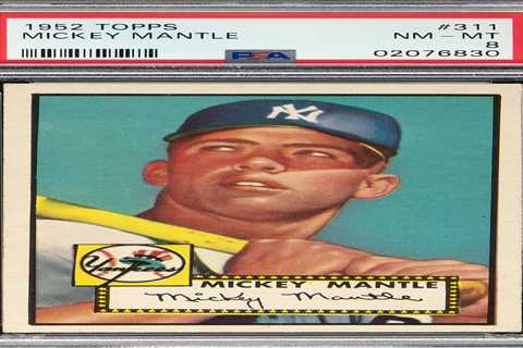 Mickey Mantle baseball card could sell for over $1.5 million at auction