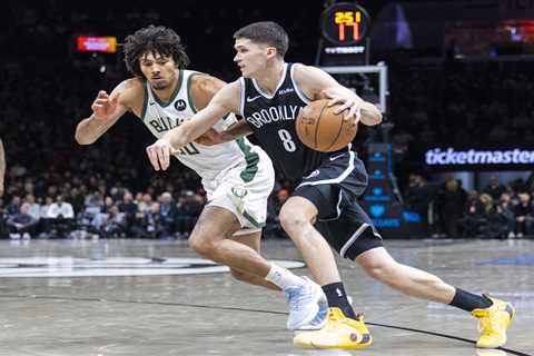 Nets tie franchise record with 45-point rout of Giannis Antetokounmpo-less Buck