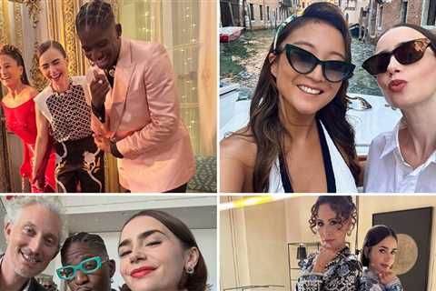 Say Bonjour to Our Favorite Behind the Scenes Snaps From 'Emily In Paris!'