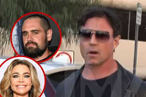 Aaron Phypers Compares Denise Richards to Nick Reiner Outside Court, on Video