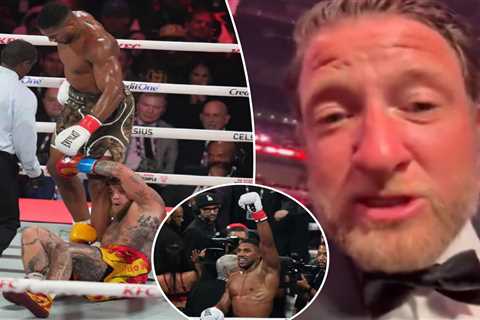 Dave Portnoy defends Jake Paul as scathing reviews for KO loss pour in