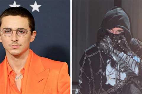 Timothée Chalamet Just Shut Down Rumors He's Secretly A UK Rapper, And Everybody's Saying The Same..