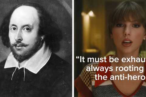 Your Choice Of Taylor Swift Lyrics Will Reveal Your Shakespearean Trope