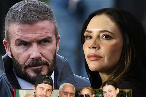 Brooklyn and Nicola Beckham Ditch David and Victoria on Christmas