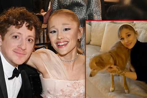 Ethan Slater Celebrates Christmas Holiday with Ariana Grande