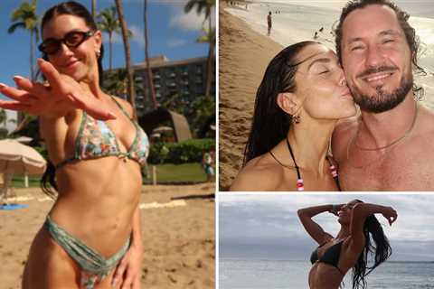 Jenna Johnson & Valentin Chmerkovskiy Show Off Hot Selfie Game in Hawaii