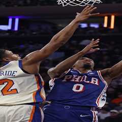 Knicks outgunned by 76ers, Tyrese Maxey as losing skid hits three