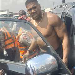 Anthony Joshua breaks silence after surviving frightening crash that killed two friends