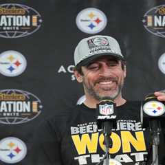 Aaron Rodgers still taking shots at Jets as he prepares for Steelers playoff matchup