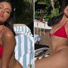 Cindy Kimberly Sets Temps Soaring In Red-Hot Bikini Pics!